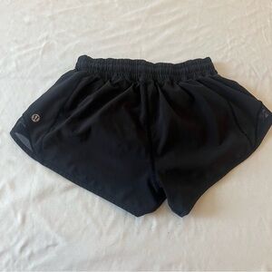 lululemon athletica Midnight Black Athletic Shorts